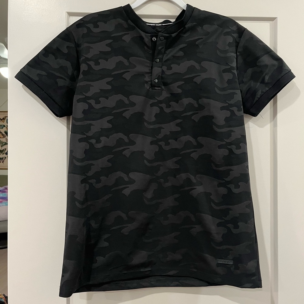 SOBK Stright Outta Brooklyn Thick Black Camo Tee
